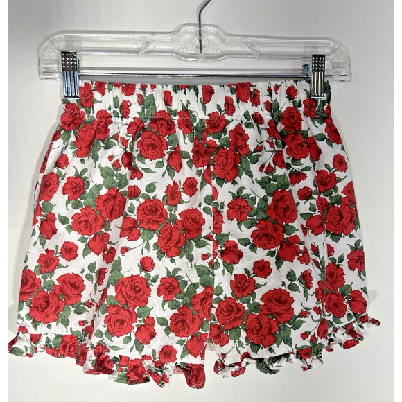 Cozy core comfy Violet & Brooks Red rose Lounge/Pajama Shorts Size XS/S - Picture 4 of 11